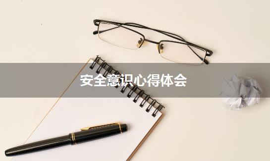 安全意识心得体会
