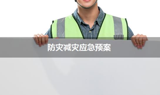 防灾减灾应急预案