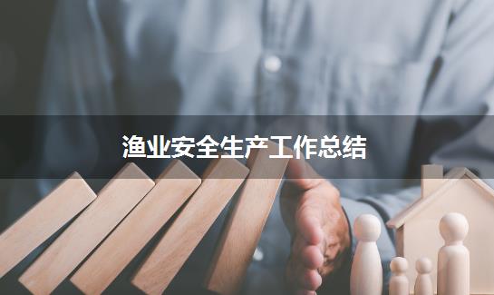 渔业安全生产工作总结