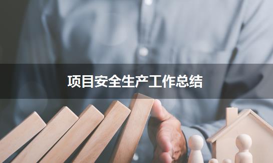 项目安全生产工作总结