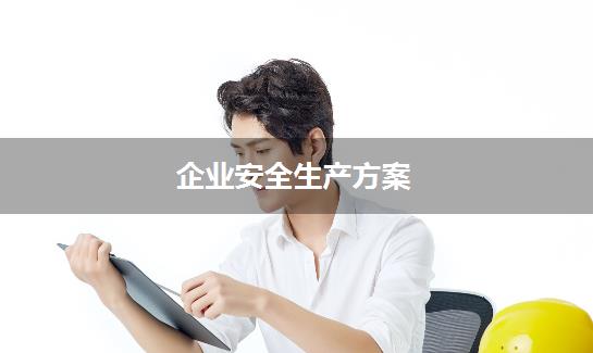 企业安全生产方案