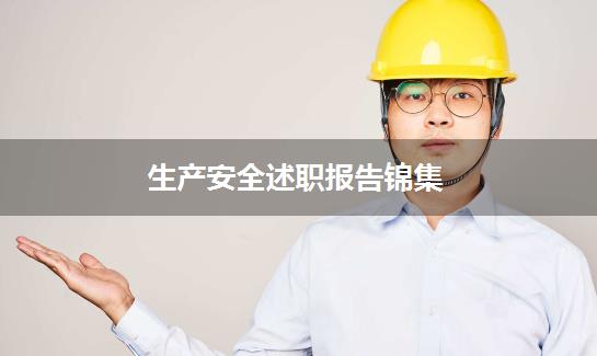 生产安全述职报告锦集