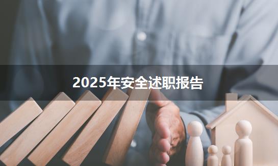 2025年安全述职报告