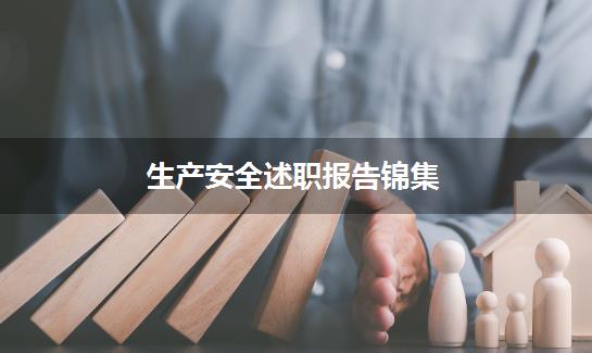 生产安全述职报告锦集